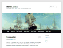 Tablet Screenshot of marklardas.com